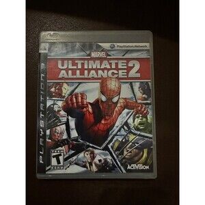 playstation3 Marvel,Ultimate Alliance 2